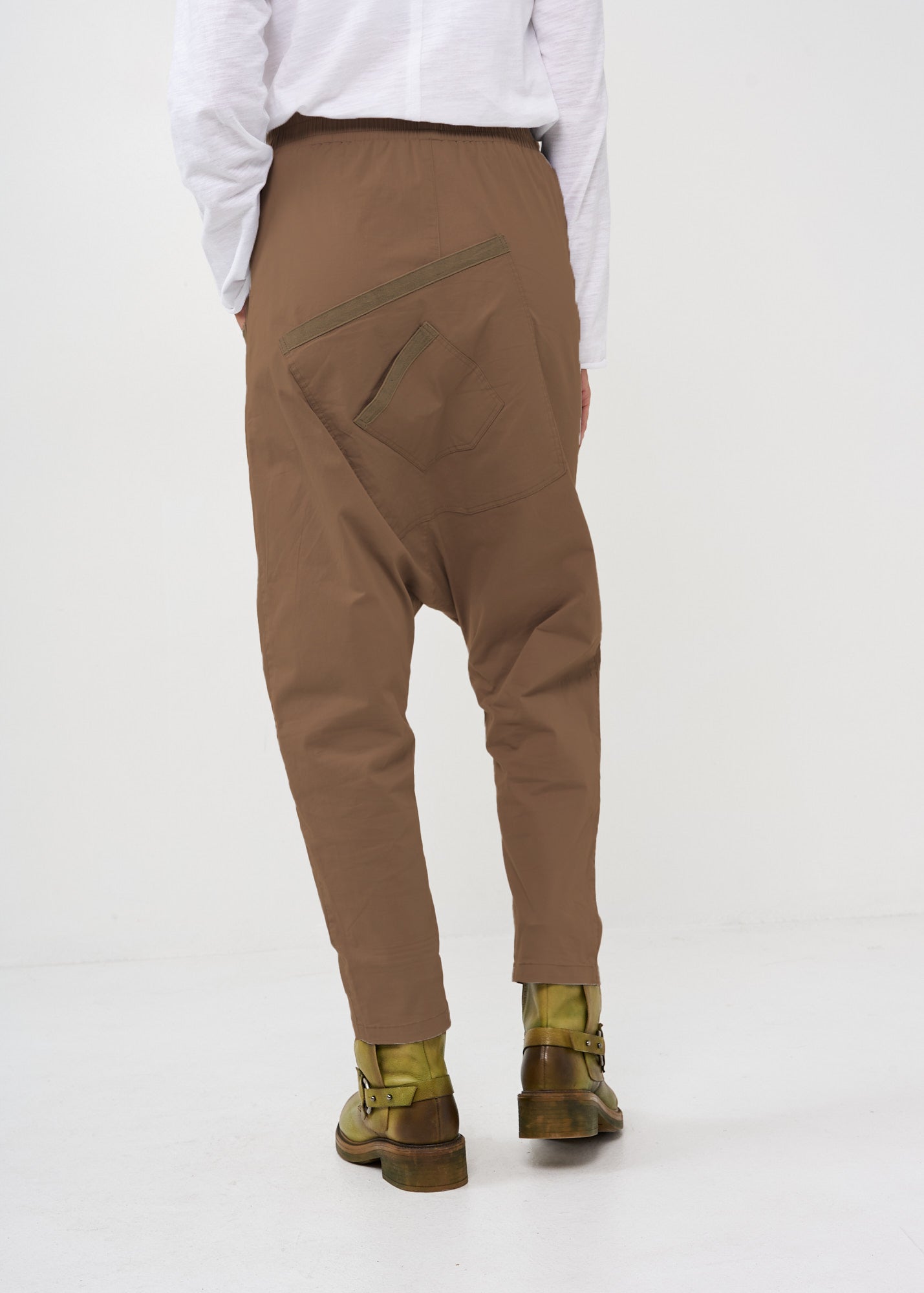 Big brown baggy pants