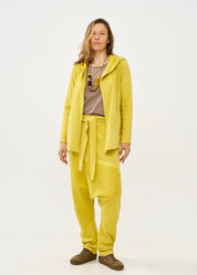 נעלי עור רכות לנשים עם שרוכי גומי חום