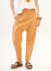 מכנסיים שקי עם סרט מייה כתום