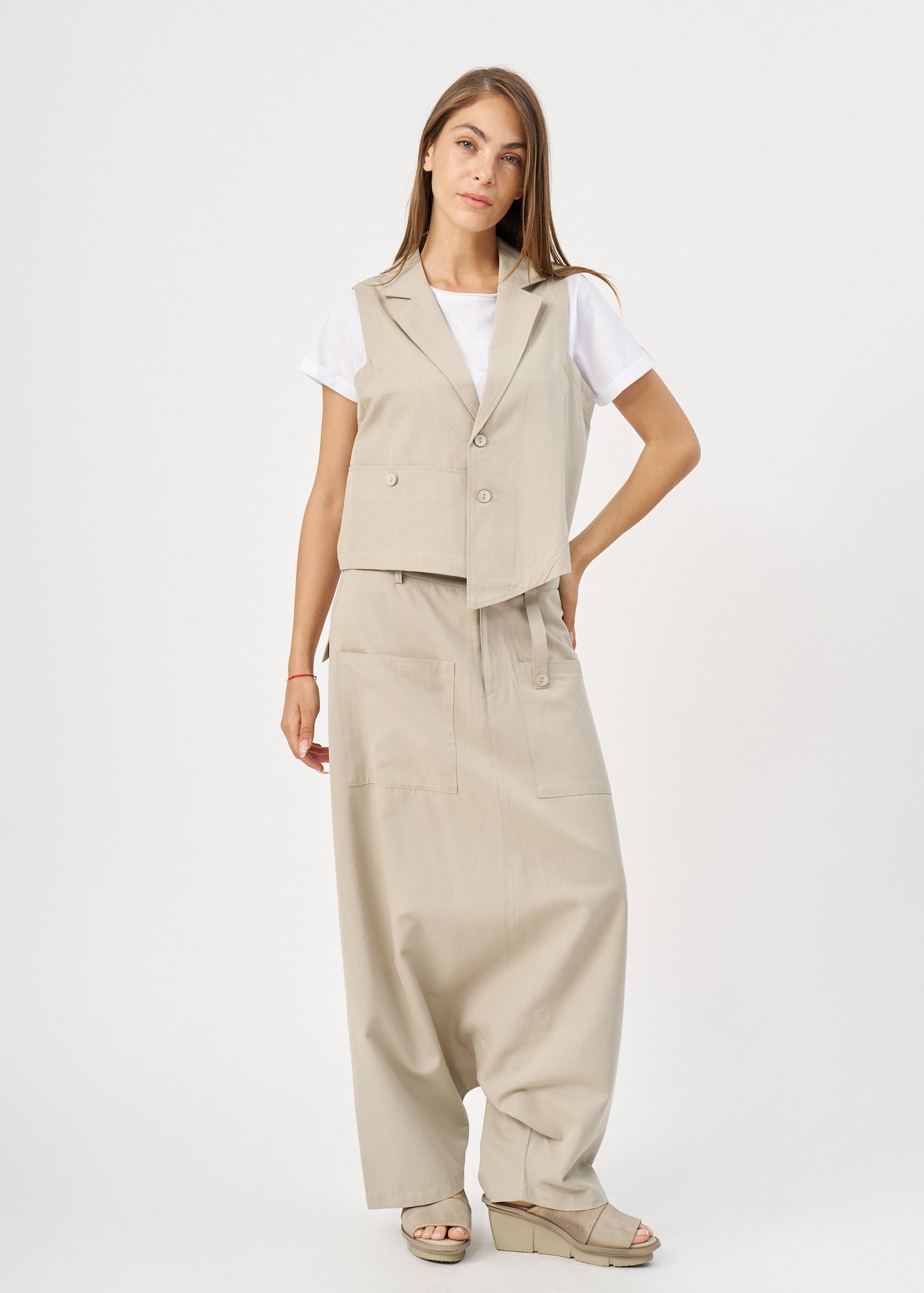 וסט סיומת אסימטרית סטון