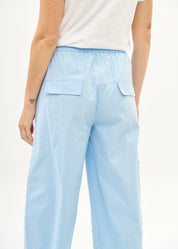 Light blue boy pants with front cargo pockets