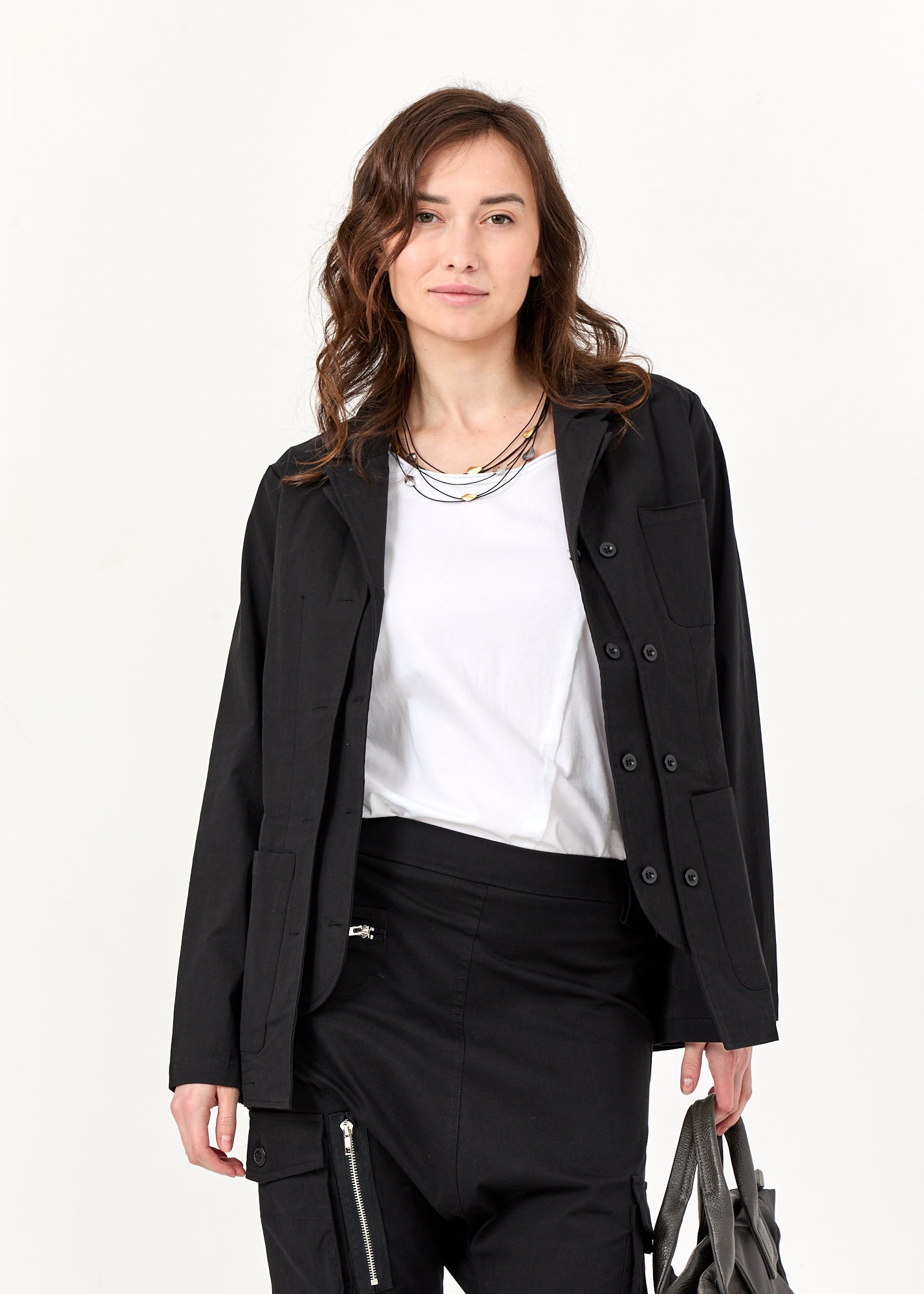 ג'קט שתי שכבות שחור