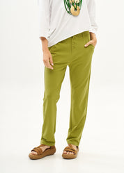 מכנסיים בוי טריקו עם כפתורים ירוק