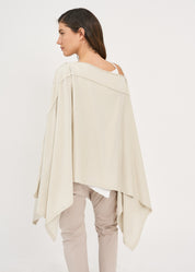 Slim top with buttons Stone