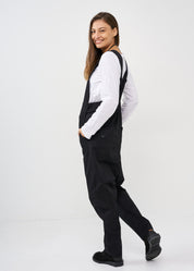 אוברול שקי רוכסן קידמי שחור