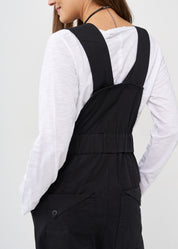 אוברול שקי רוכסן קידמי שחור