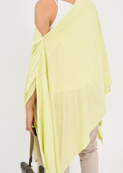 Slim top with yellow buttons