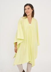 Slim top with yellow buttons