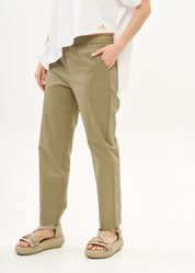 מכנסיים עם גומי ושרוך פנימי ירוק