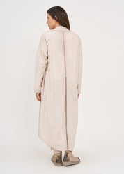 עליונית ארוכה ווש שילוב בדים סטון ווש