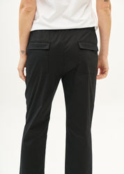 Casual pants with black belt