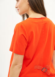 עליונית טריקו שילוב סרט כתום