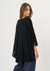 Versatile black slab top