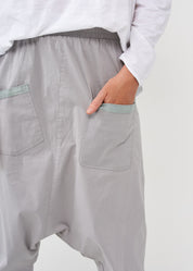 Big gray baggy pants