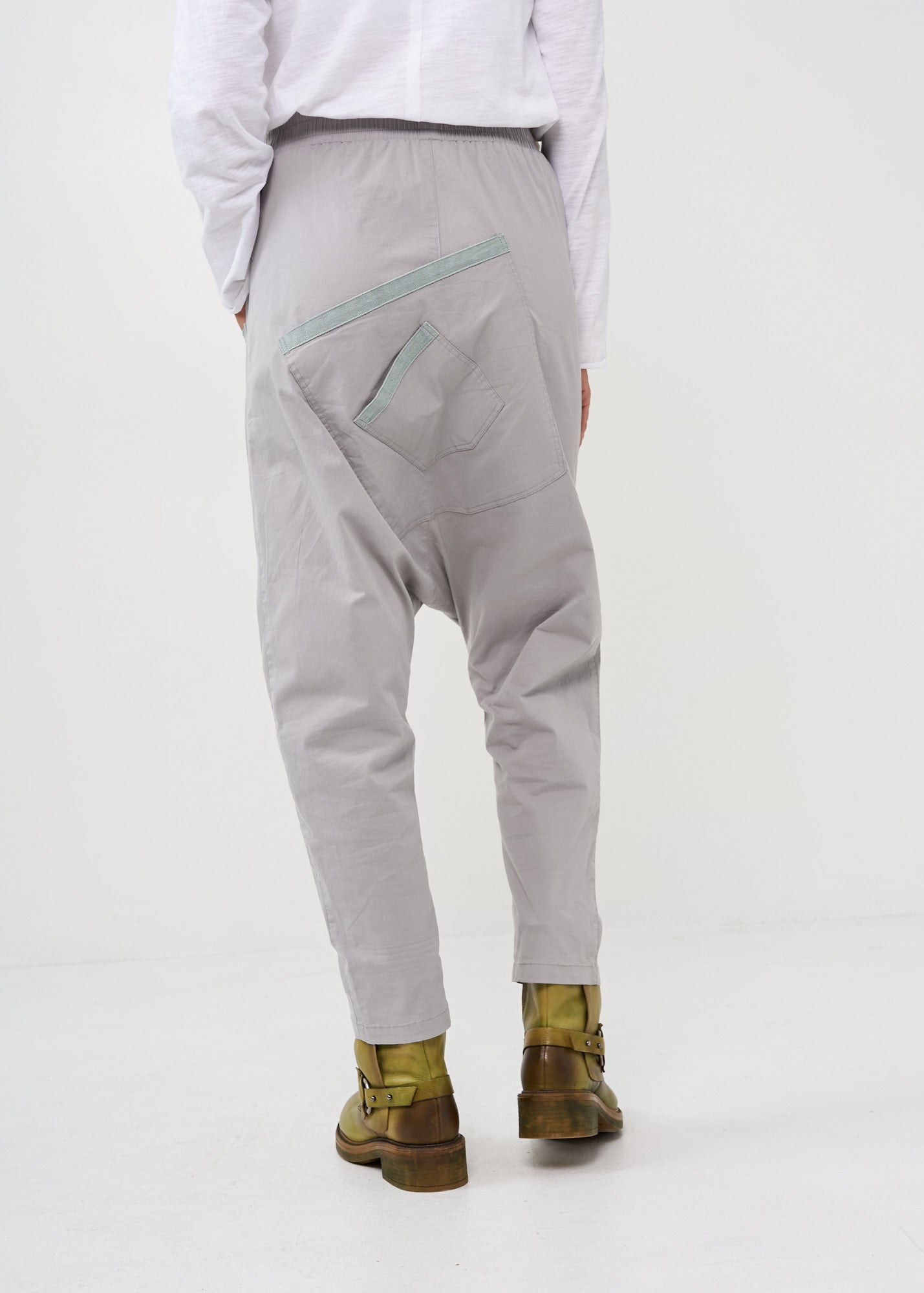Big gray baggy pants