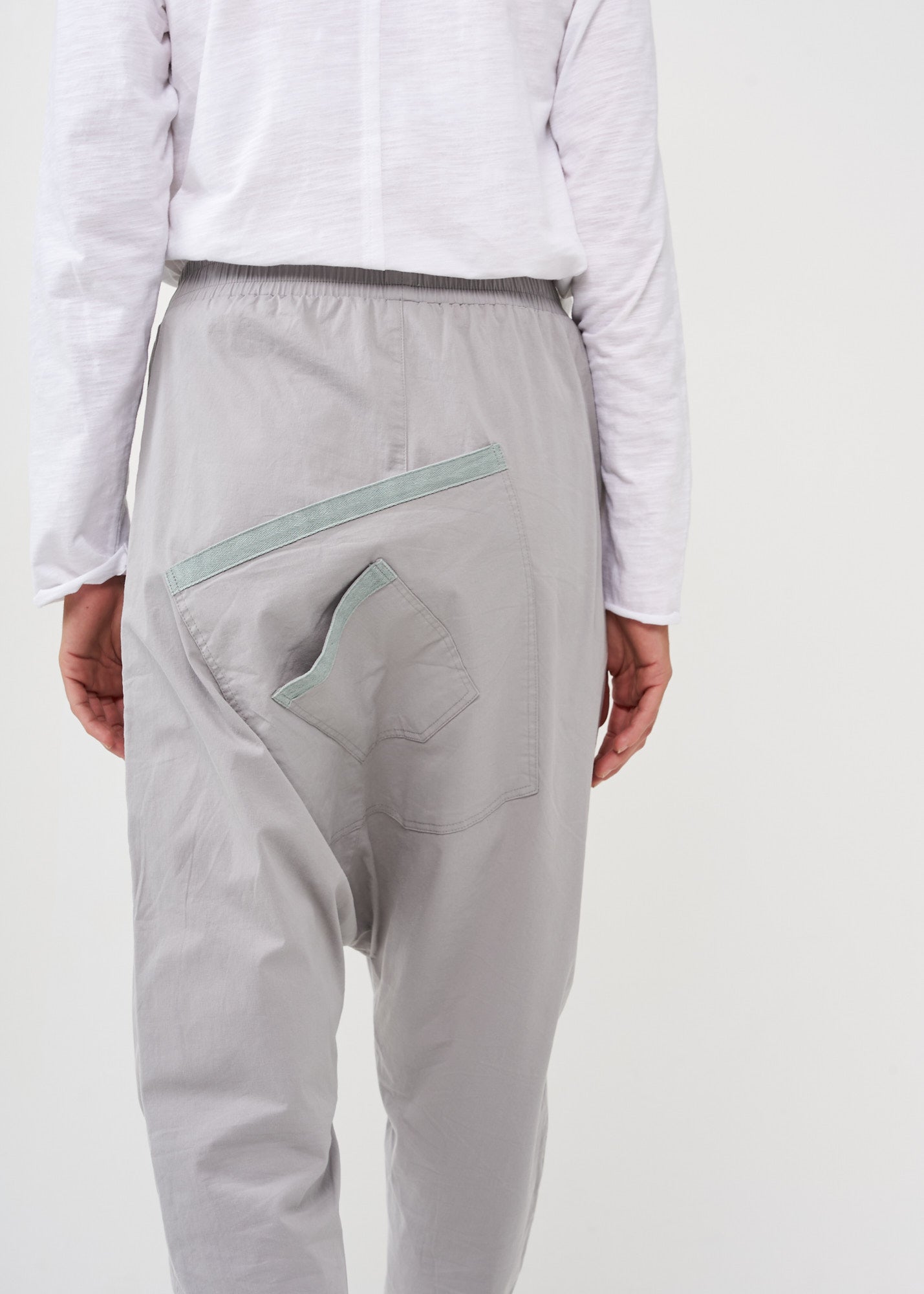 Big gray baggy pants