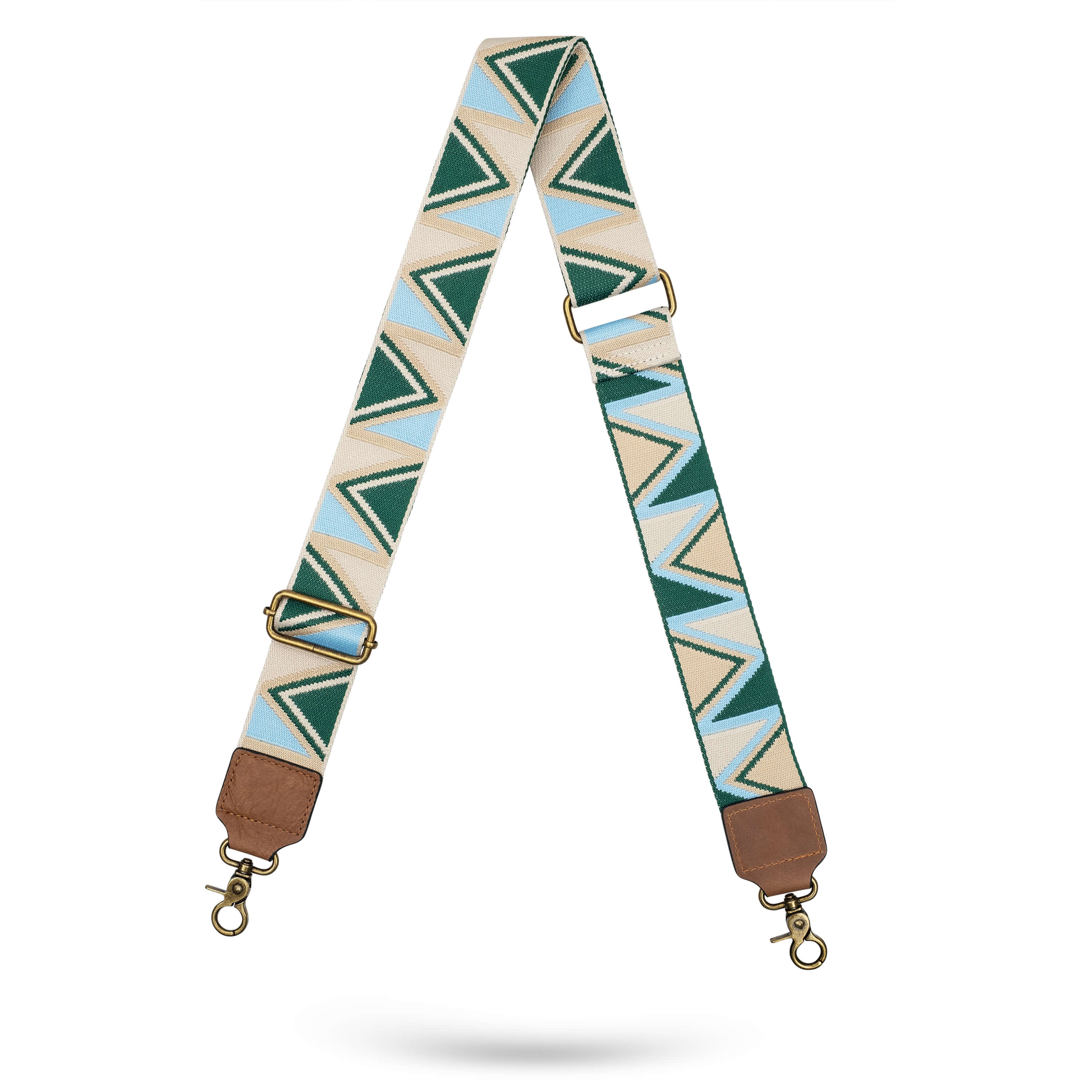 Strap for a green triangle bag