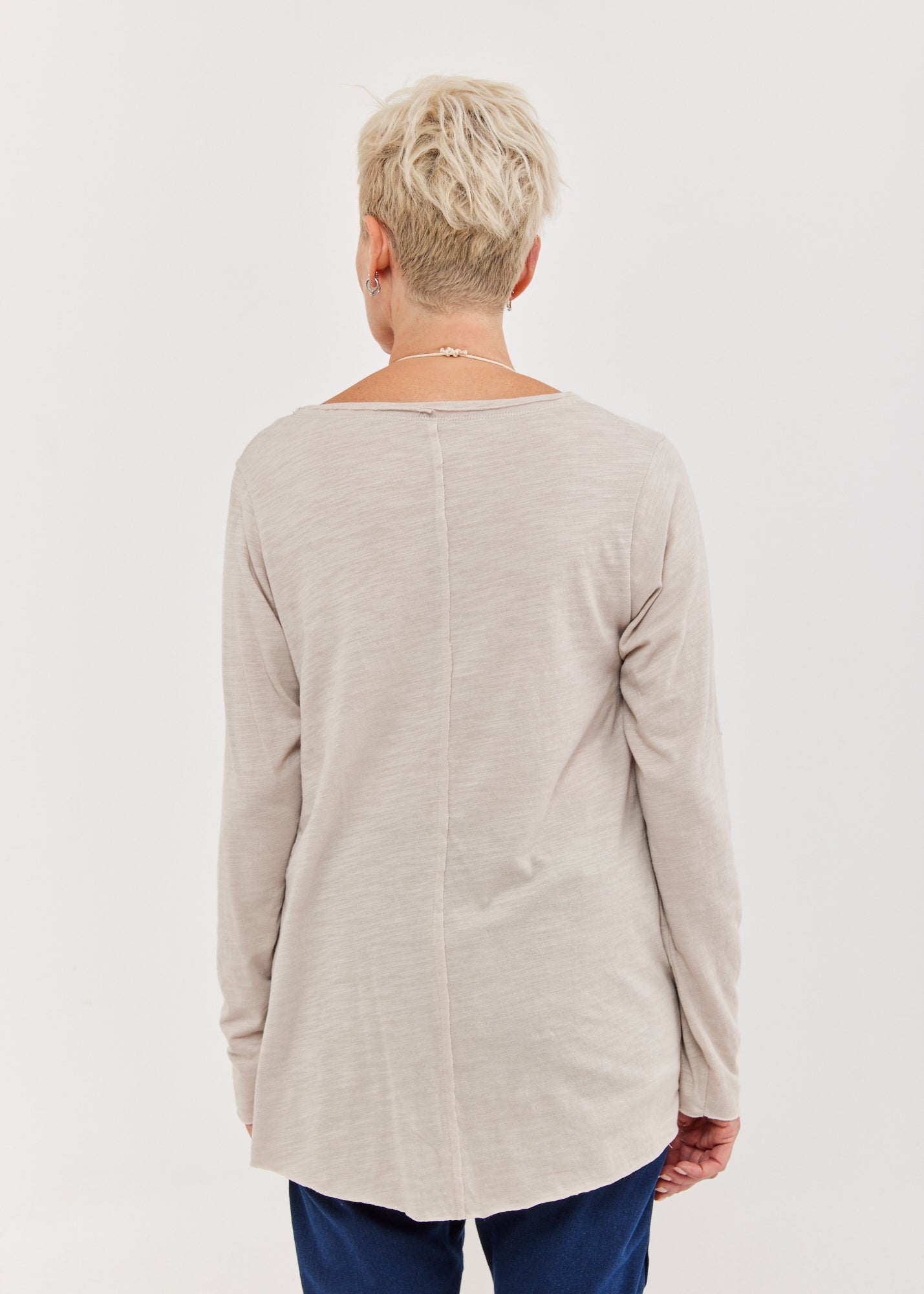 חולצת סולוניקי ארוכה שרוול ארוך סטון