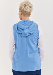 וסט כיס עם לולאה כחול