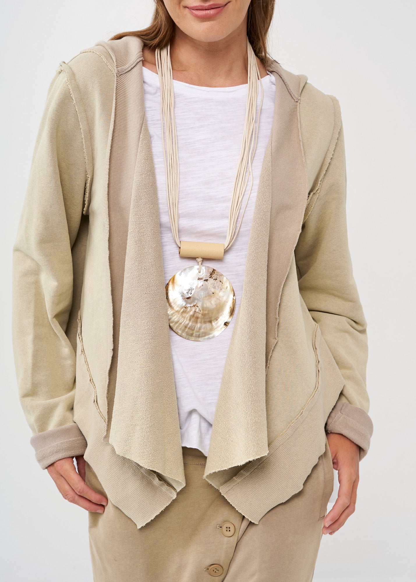 עליונית ווש פתוחה שילוב ריב וכובע חום ווש