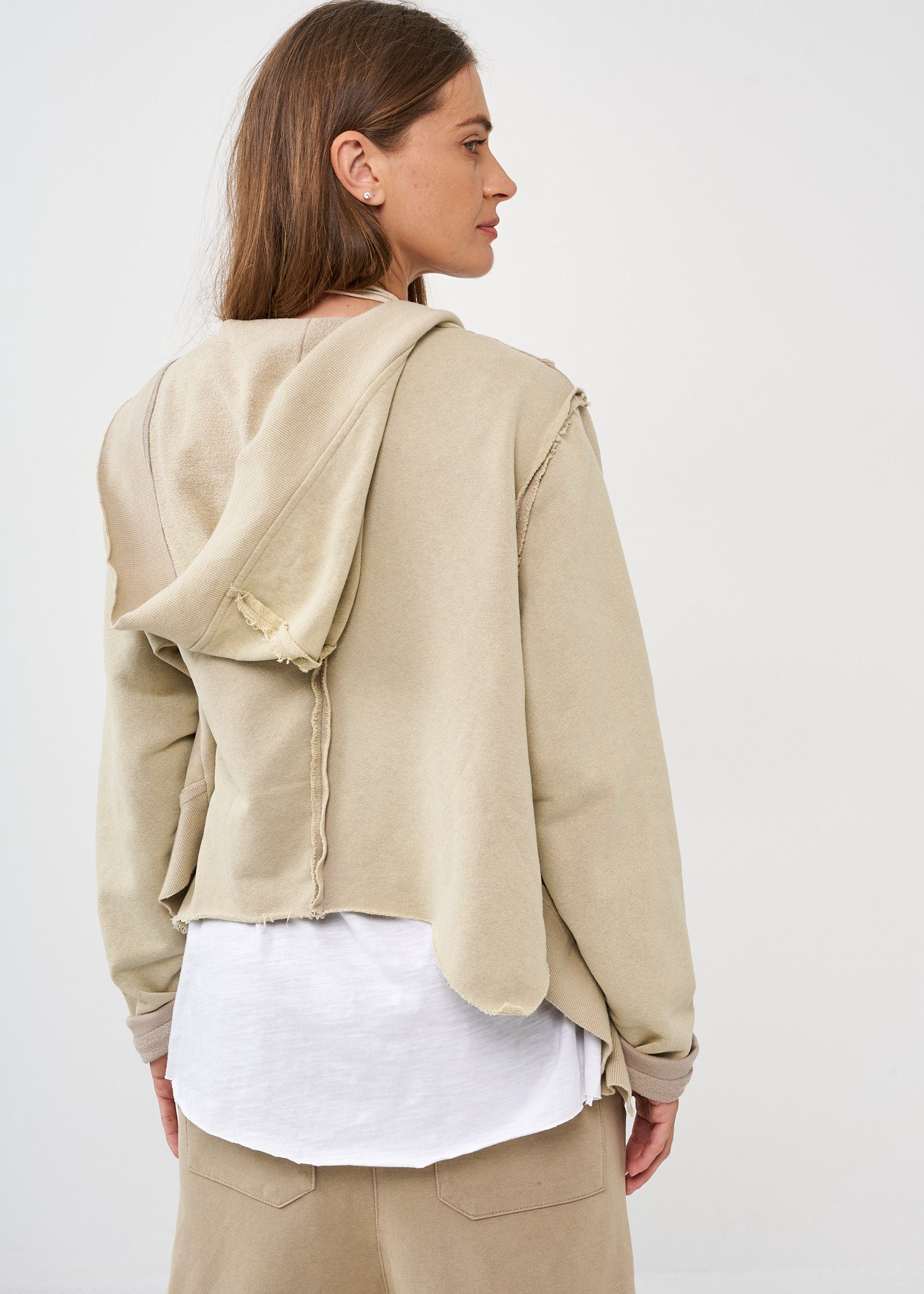 עליונית ווש פתוחה שילוב ריב וכובע חום ווש