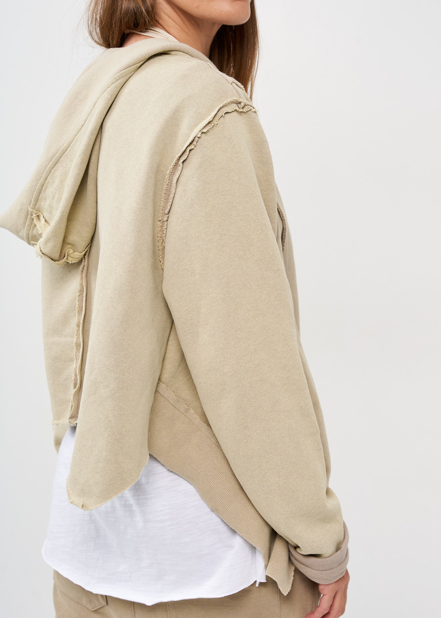 עליונית ווש פתוחה שילוב ריב וכובע חום ווש