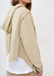 עליונית ווש פתוחה שילוב ריב וכובע חום ווש