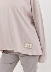 חולצה שרוול ארוך סיומת כפולה סטון