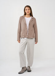 בלייזר תפרים חיצוניים חום