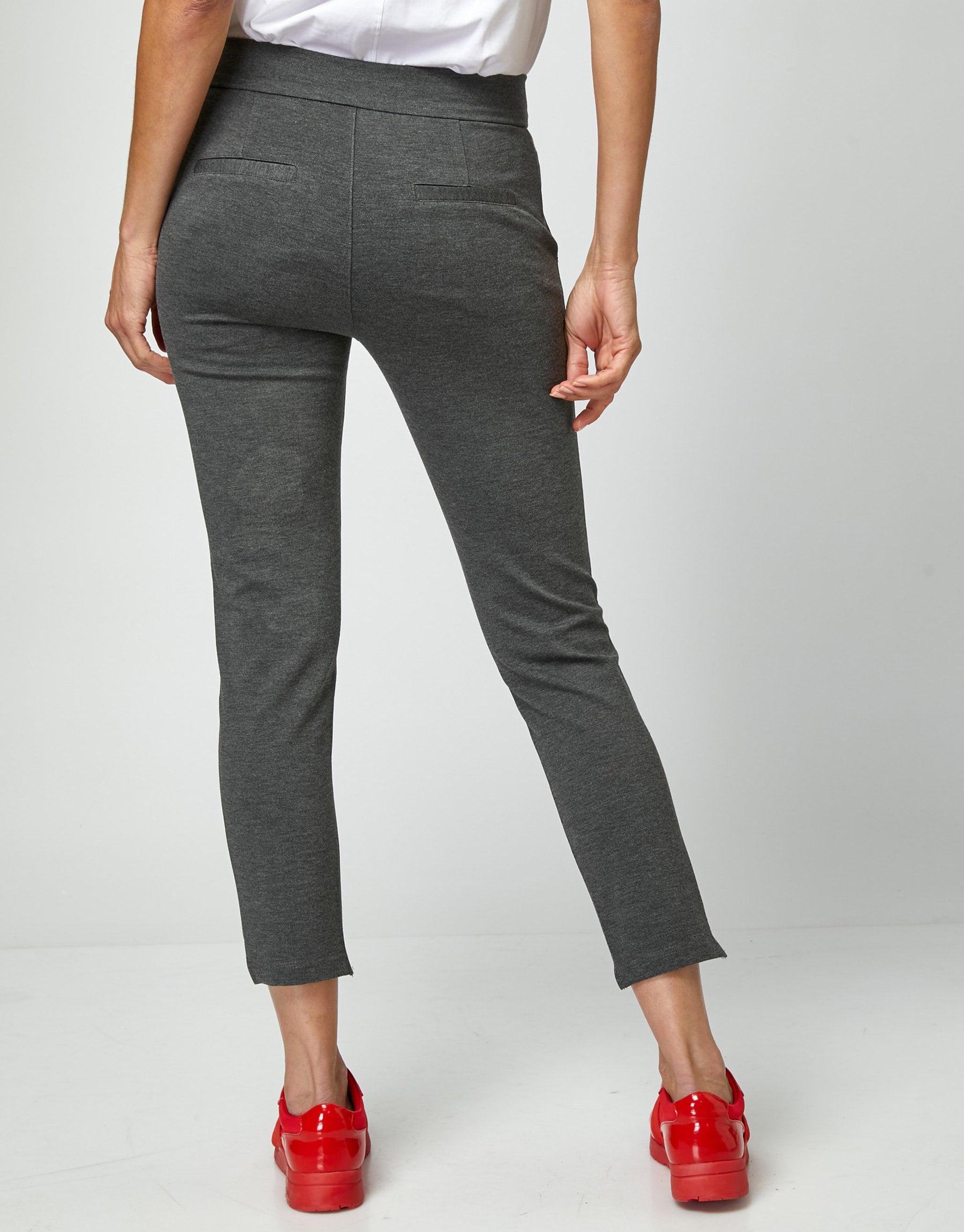 Classic tight gray pants