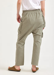 Long pants with 3 pockets green