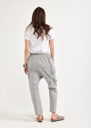 Light gray long pants with 3 pockets