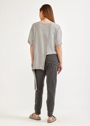 Waffle Stone combination graded shirt