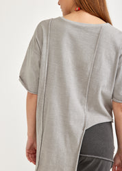 Waffle Stone combination graded shirt