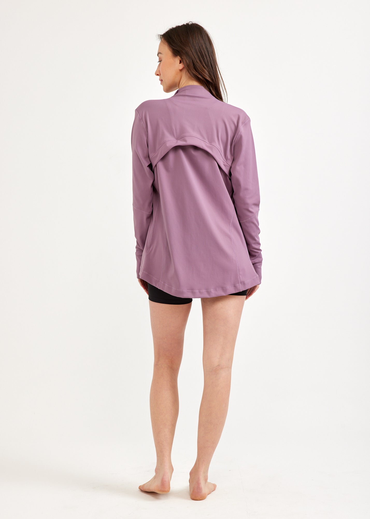 Pink open back training jacket