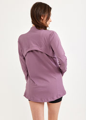 Pink open back training jacket