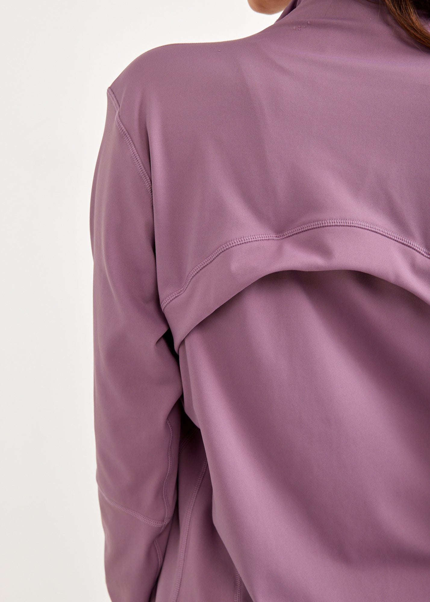 Pink open back training jacket