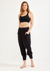 Black baggy pants