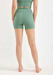 טייץ בייסיק קצר ירוק