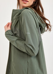 Green mesh combination nylon top