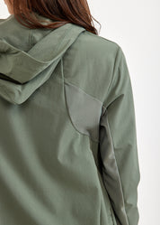 Green mesh combination nylon top