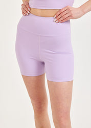 Purple short basic tights