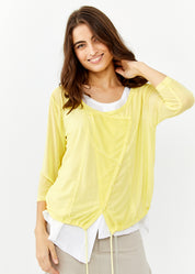 עליונית רשת סגירה אלכסונית צהוב