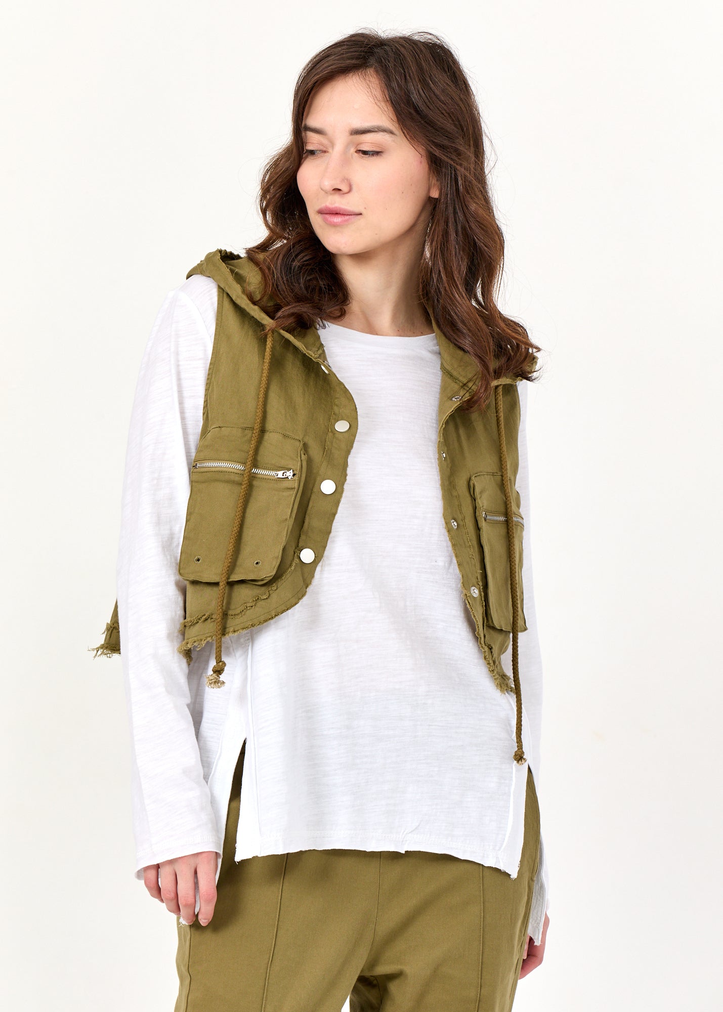 וסט סגירת טיקטקים סיומת פרומה ירוק