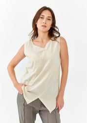 גופייה כפתרה אלכסונית אופוויט