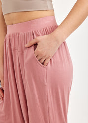 Pink baggy pants