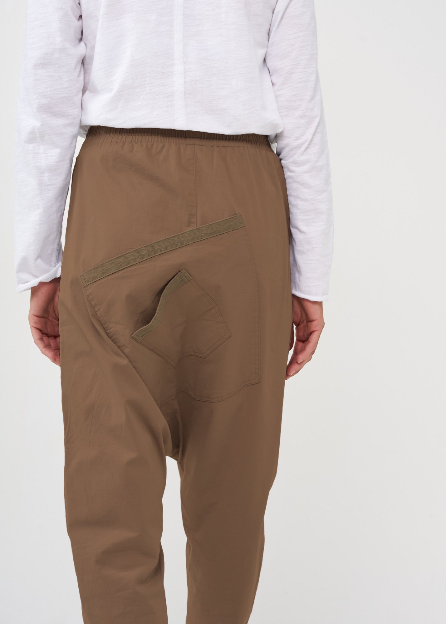 Big brown baggy pants