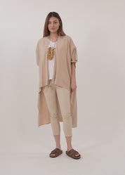 Light brown kimono top
