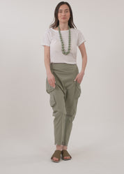 Light gray long pants with 3 pockets