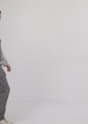 מכנסיים בוי פרנץ טרי חגורה כפולה ירוק